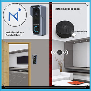 Marrath  Smart Wi-Fi Video Doorbell