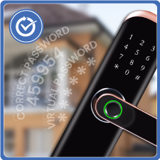 Marrath Smart Wi-Fi Fingerprint Passcode Door Lock